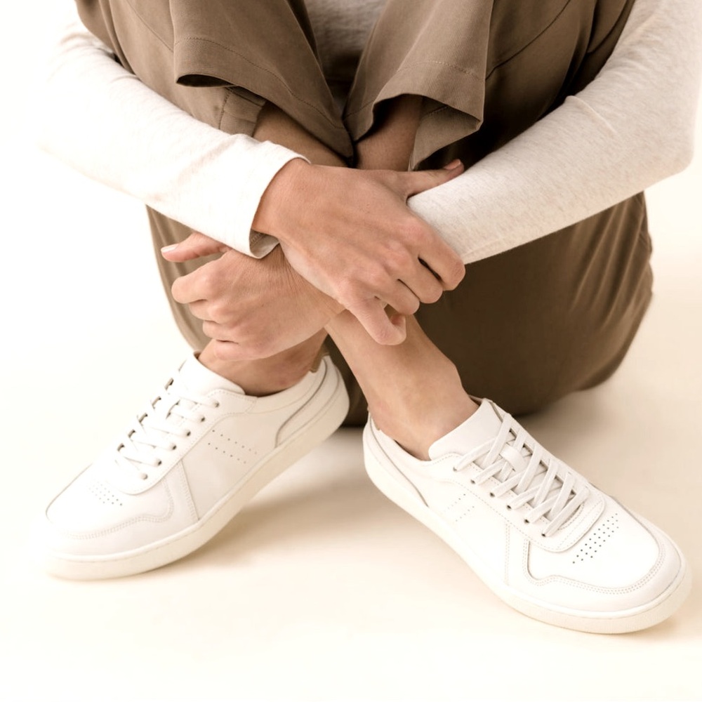 Nisolo | Bria Go To Court Sneaker In White - New With Box